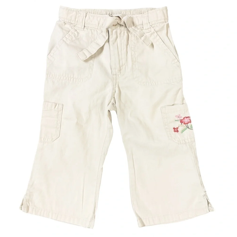 Beige Old Navy Baby Cargo Pants